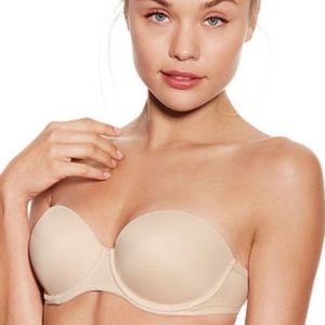 VS Pink Strapless Sports Bra